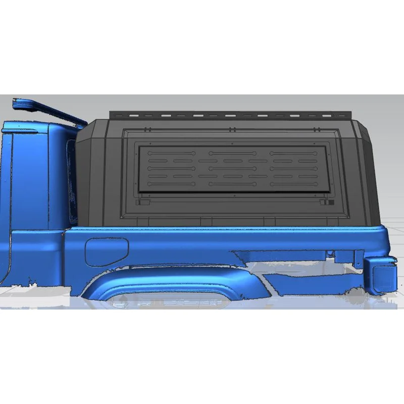 High Quality Durable Water Resistant Steel Rear Hardtop Cover Fit JT Gladiator Pickup Truck