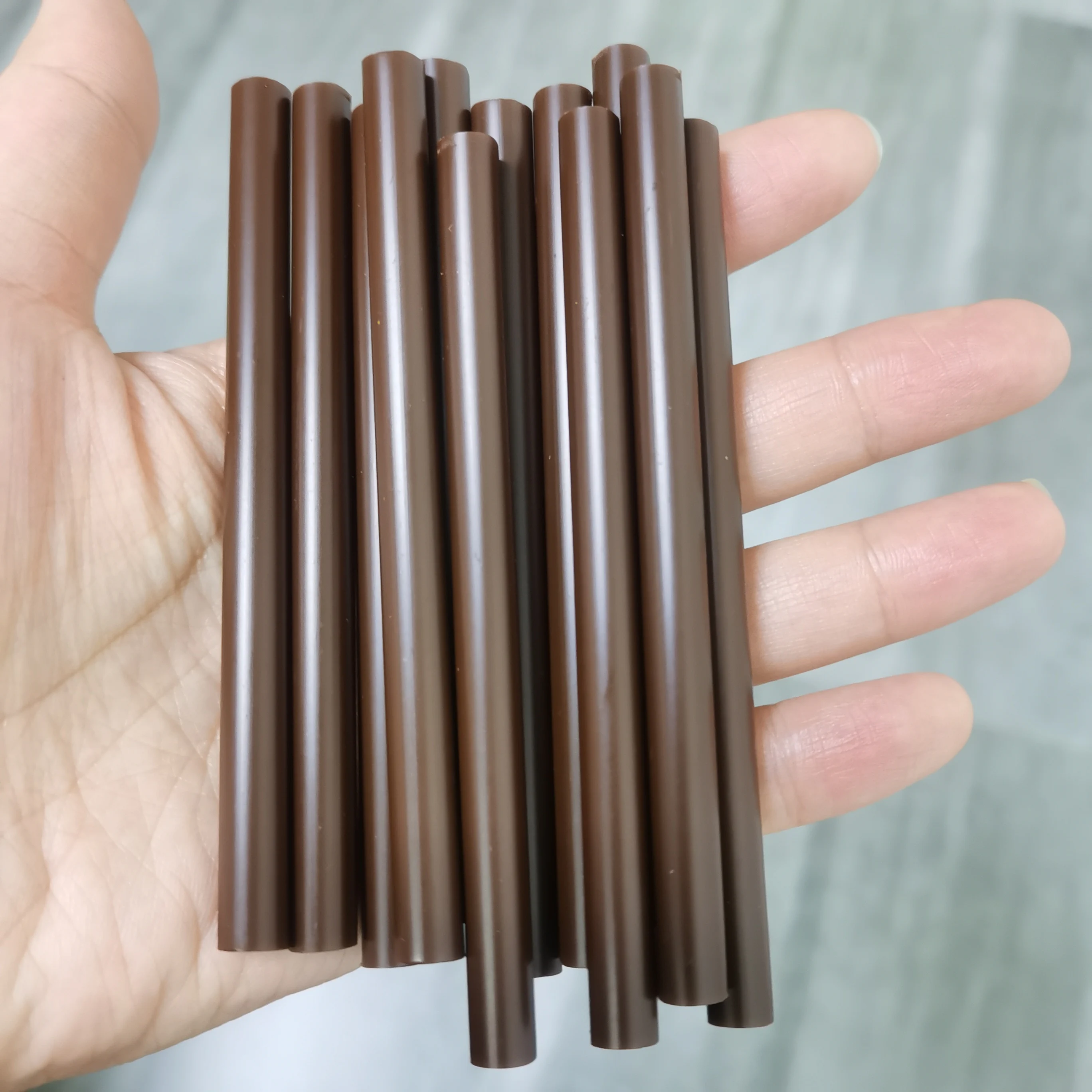 ig Hair Extensions Glue sticks, small glue sticks for hair extensions, hot melt glue sticks for making hair tie