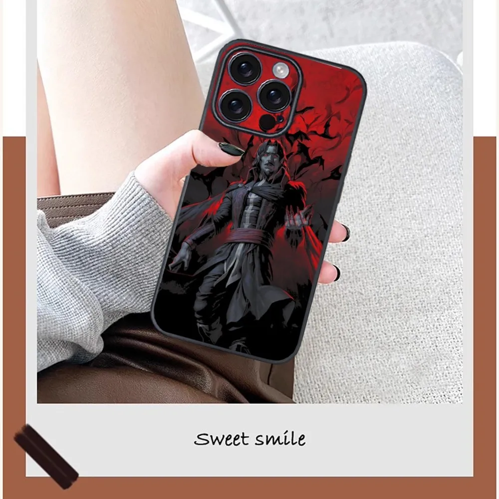 Castlevania Phone Case For iPhone 16 15 14 13 12 11 PRO MAX PLUS Mini TPU Soft to Skin-friendly case