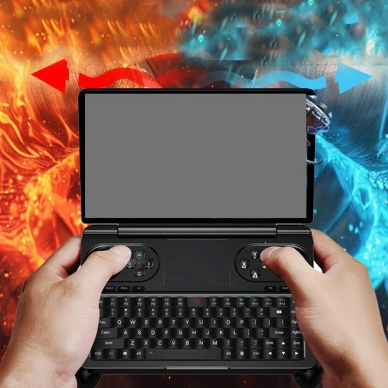 Double Fan Cooling For Win Mini Gaming Consoles Metal Heat Spreader Enhances Structural Durability Dust Resistance