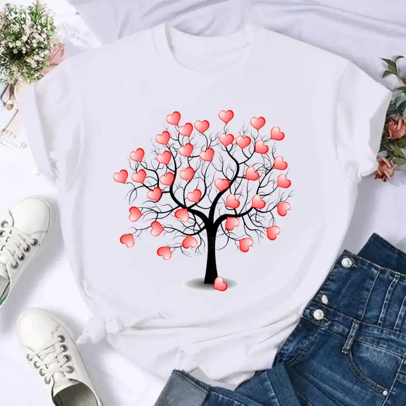 Kobiety Top na co dzień styl liter kawy śliczne drukuj T Shirt z krótkim rękawem moda lato kobiet koszulki Cartoon Graphic Tee T-Shirt