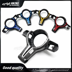 For BMW M Series F80 F82 F10 F06 F12 F13 F15 F16 M-sport F20 F22 F30 F31 F32 F33 F36 Steering Wheel Trim Carbon Fiber