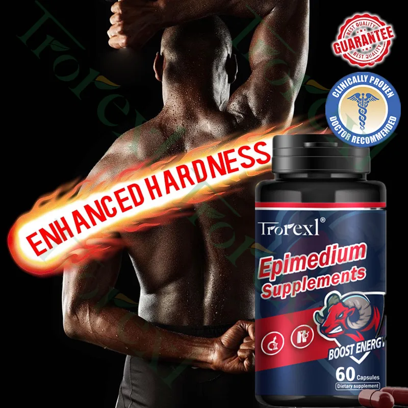 Herb Eleuthero Root Wolfberry for Men - Extr Male Supplement with Epimedium & Panax Ginseng Extract