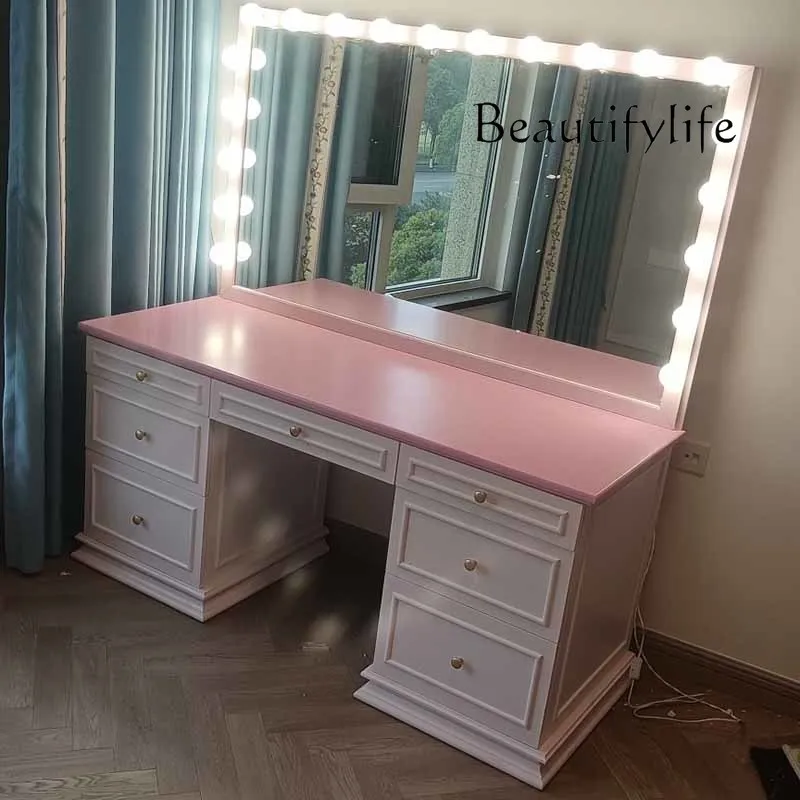 

Luxury Girl Bedroom Dresser Eithe Drawers Box Living Room Storage Dressing Table Wooden Women Large Comoda Pra Quarto Furniture
