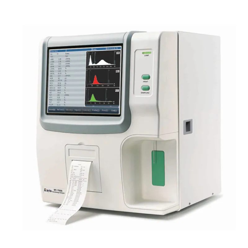 Promotion! Rayto RT-7600 hemato logy Analyzer 3-part Cbc bl ood Test Machine