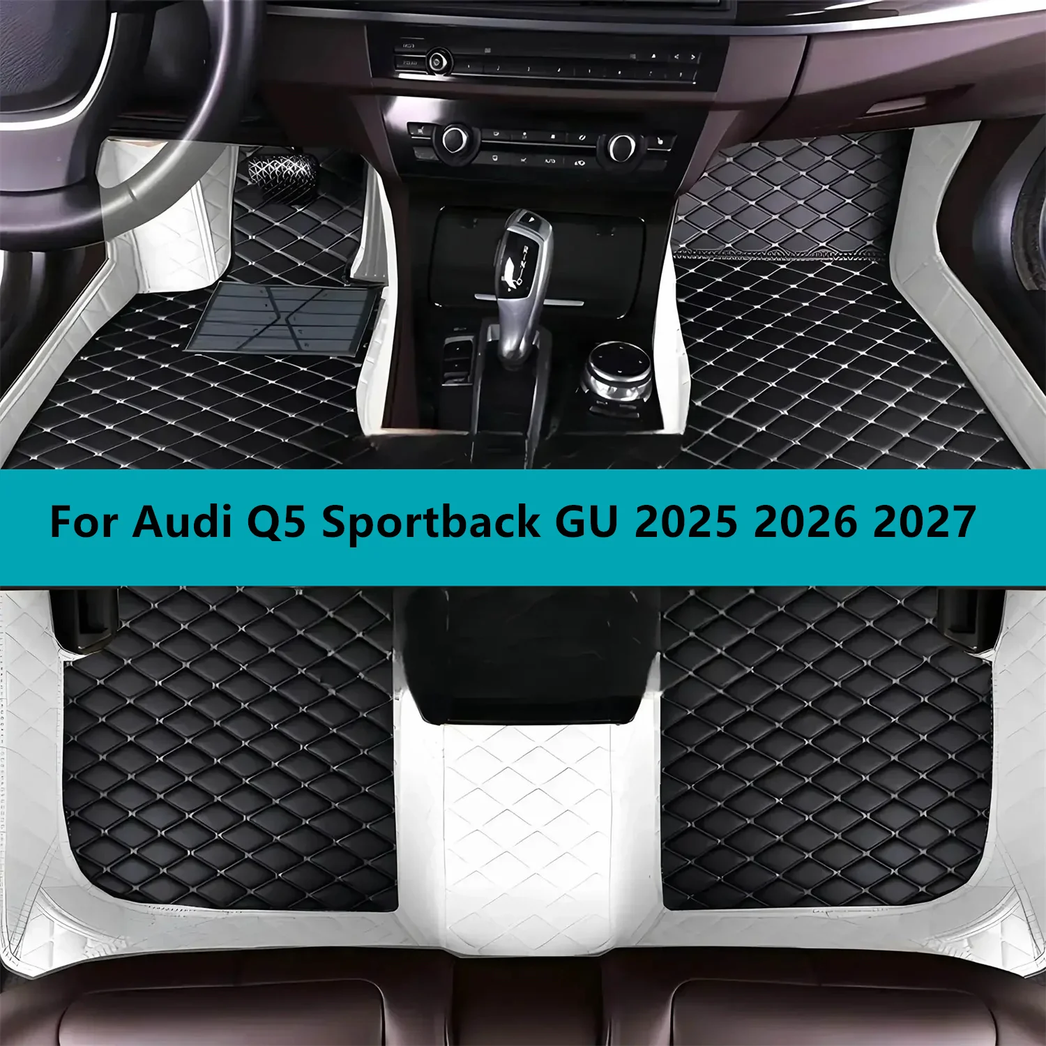 

Custom Car Floor Mats For Audi Q5 Sportback GU 2025 2026 2027 All Weather Waterproof Car Floor Mats Full Set
