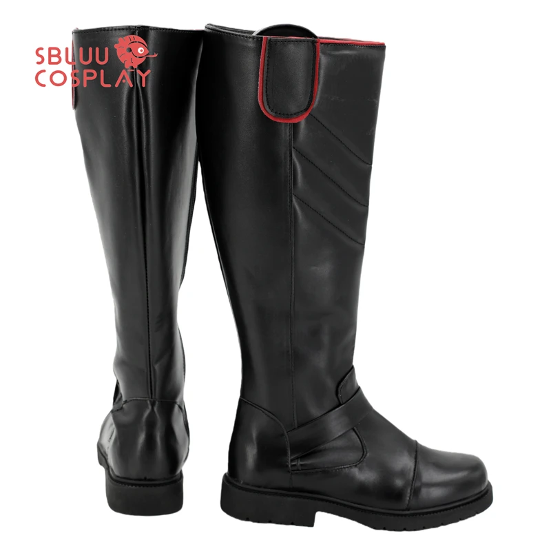 أحذية SBluuCosplay Trilla Suduri التأثيرية أحذية سوداء مصنوعة حسب الطلب