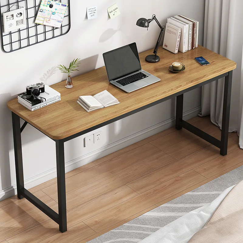 

Computer Desk, Double Layered Long Desk, Study Desk, Bedroom, Wall Facing Esports Table, Small Unit Writing Desk office table