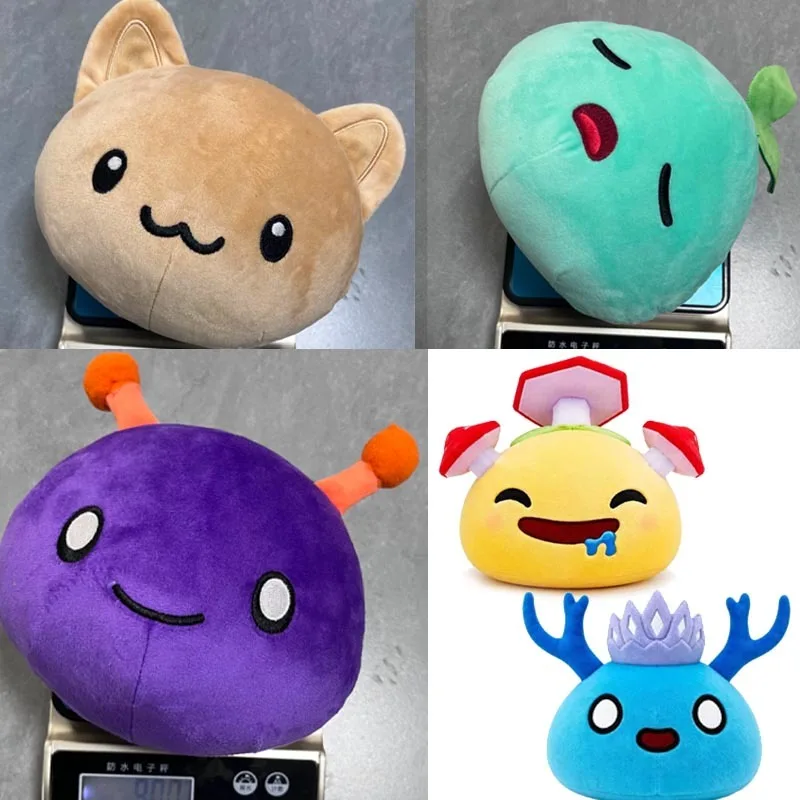 

New Slime RNG Axolotl Plush Orca Cerberus Void Devil Alien Slime Plush Stuffed Mushroomslime Doll Soft Gift