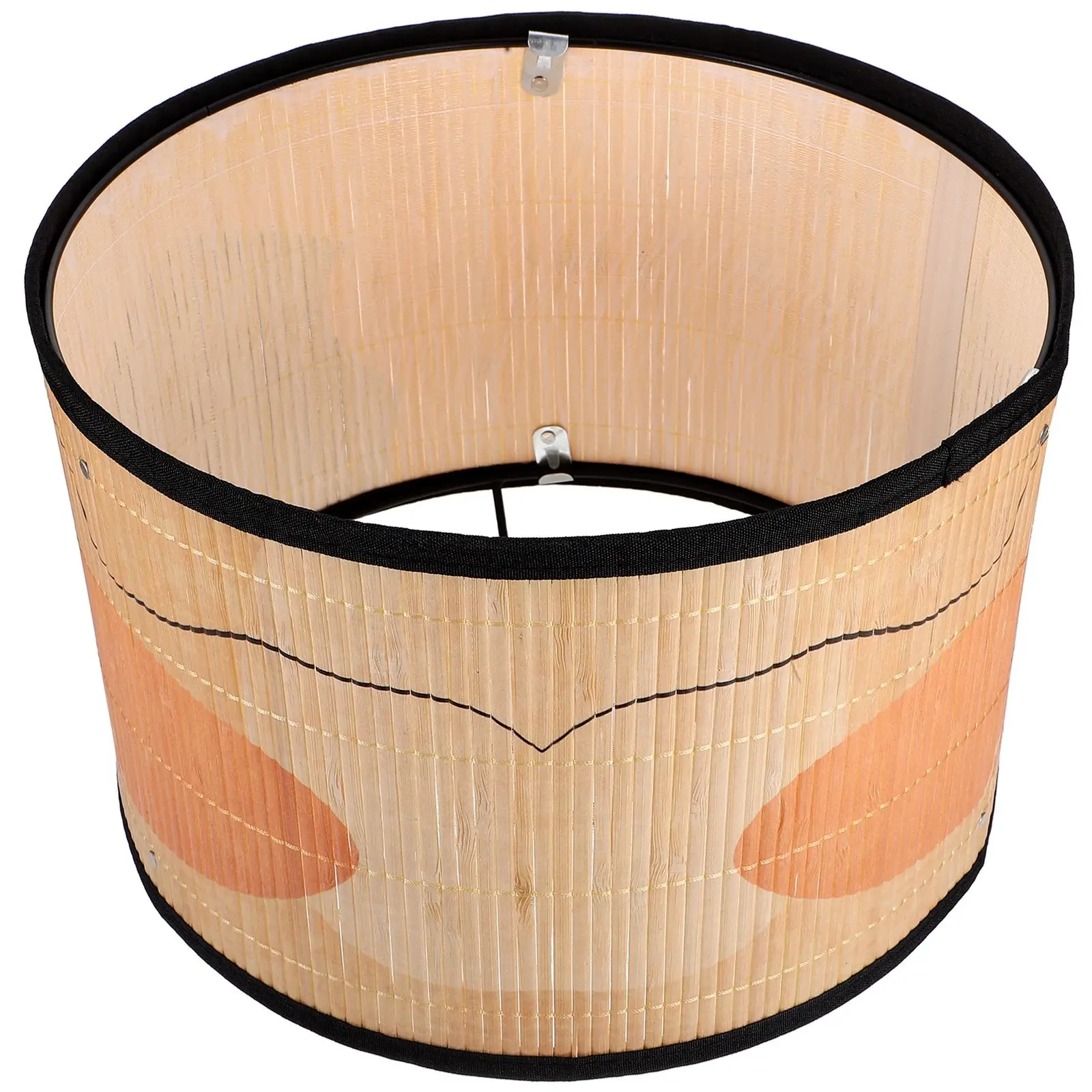

Bamboo Lampshade Cover Decorative Hanging Light Shades Replacement Ceiling Pendant Lamp Shade Cover Hand Painted Home Decoration