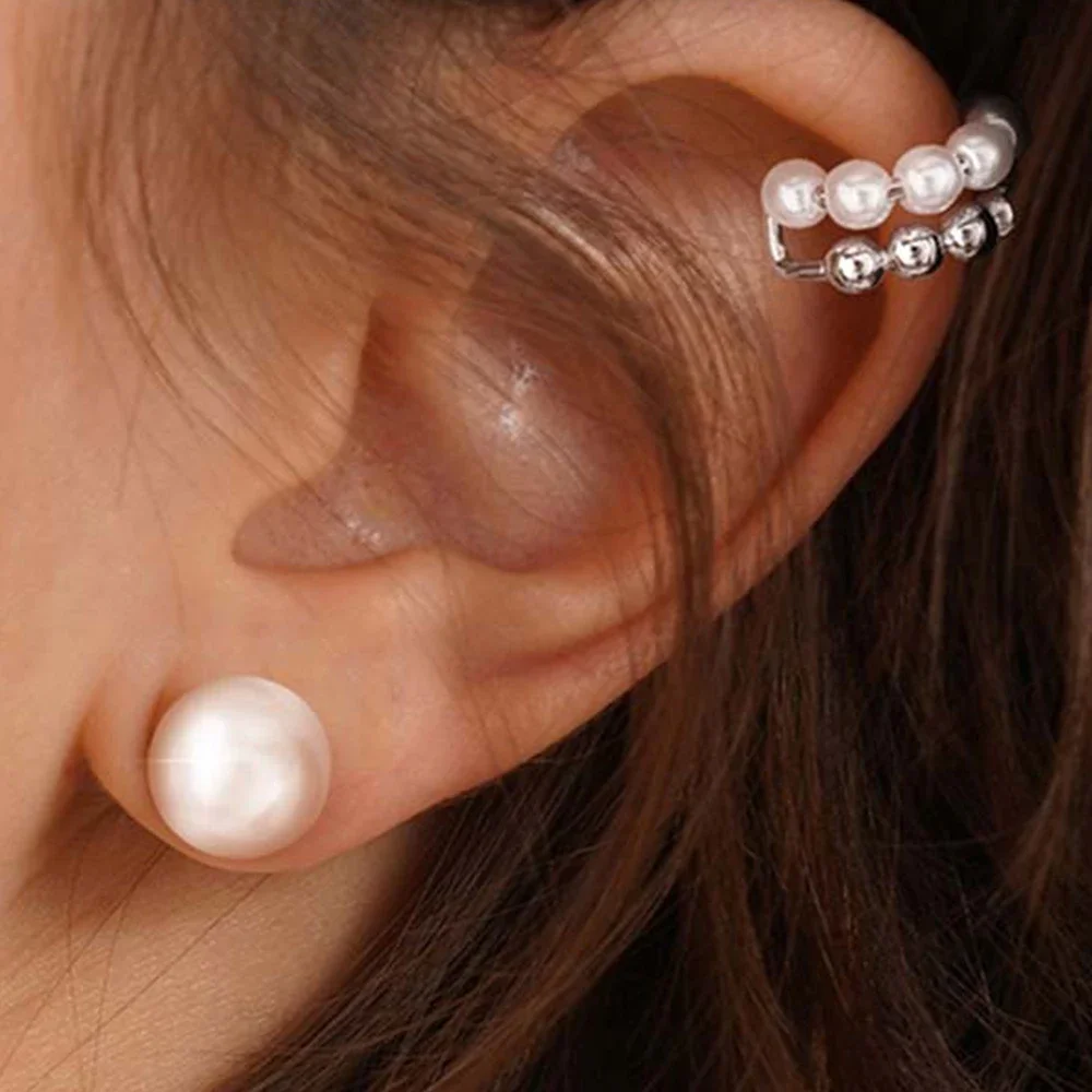 

Charisma Pearl Earrings withe for Women Wedding Earrings Hypoallergenic Jewelry Versatility Gentleness Elegance Aesthetic