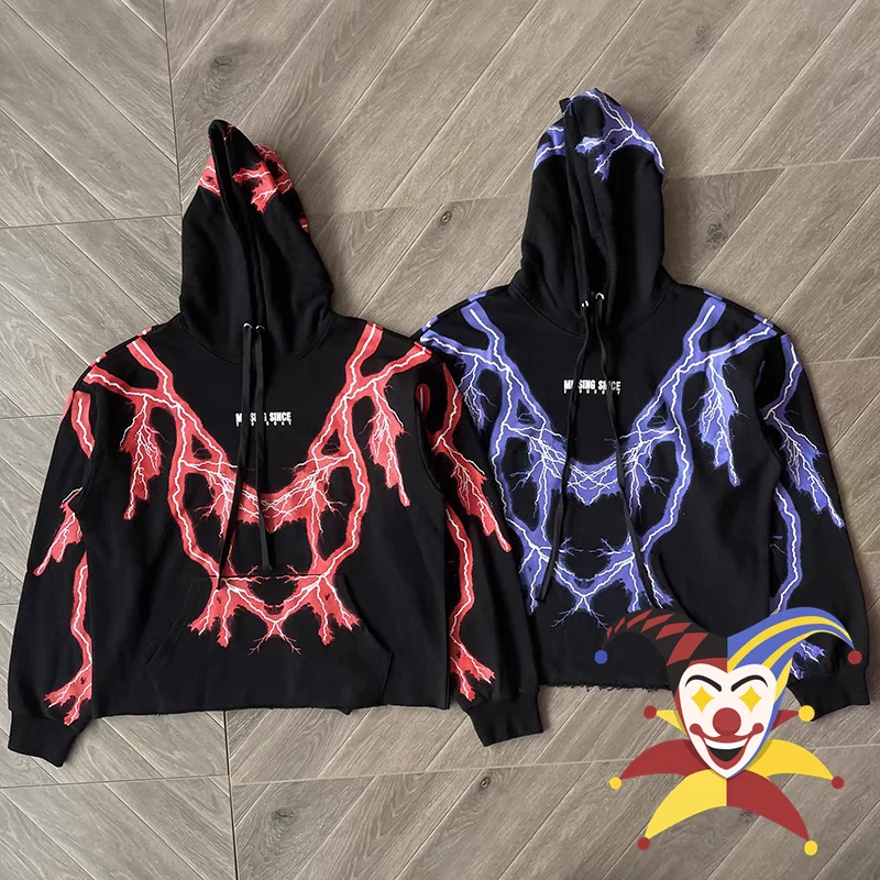 Missing Since Thursday 3M PURPLE THUNDER Hoodie Men Women High Quality Hooded Pullovers