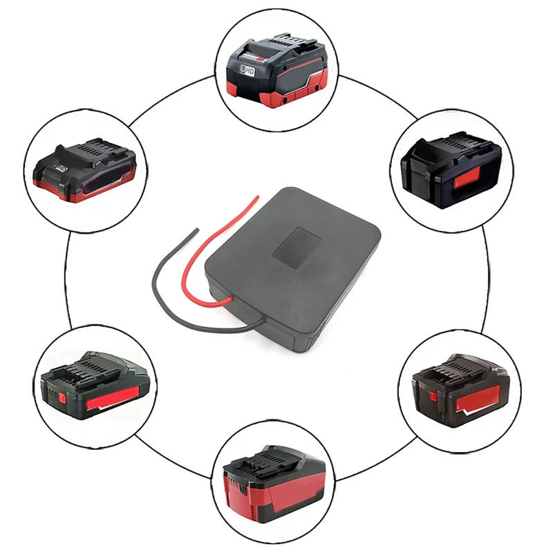 ABNP Battery Adapter For Metabo 18V Li- Battery Adapter DIY Output To Dock Power Connector Accessories DIY Connector
