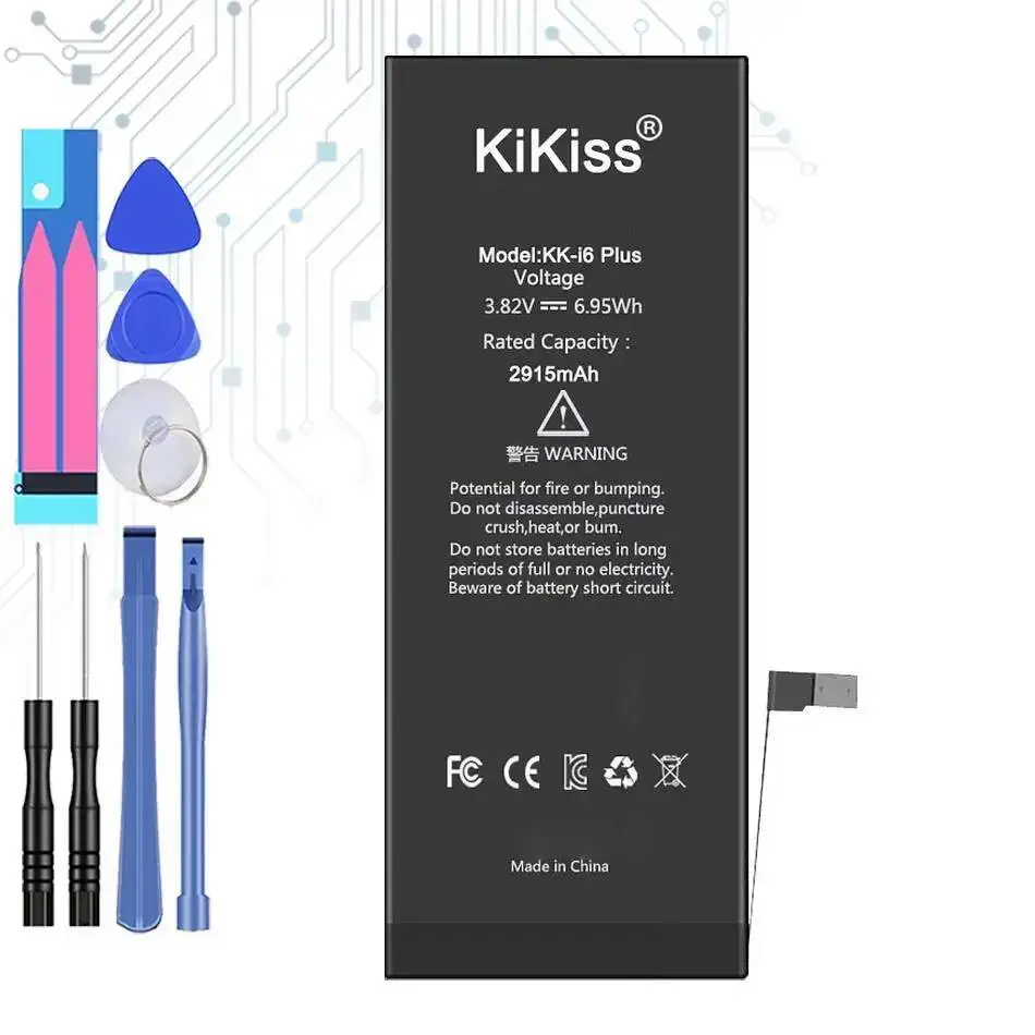 

Аккумулятор большой емкости для мобильного телефона Apple Iphone 6 Plus 2915 мАч