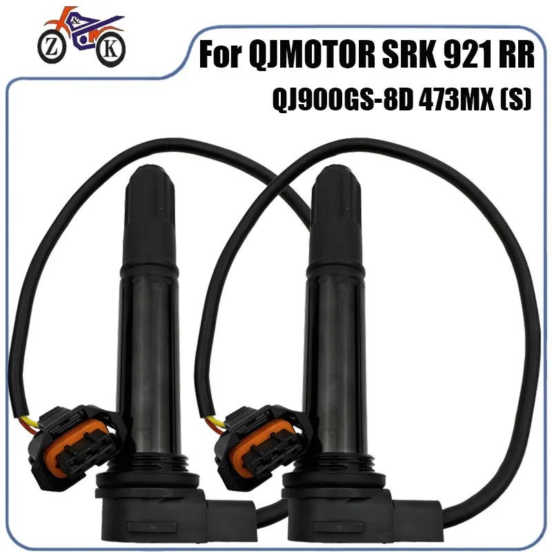 Bobina de ignição para motocicleta, 1 peça, para qjmotor QJ900GS-8D srk921rr 473mx (s) beru mv agusta f4 f4ft f4r f4rr substituição 0040104002