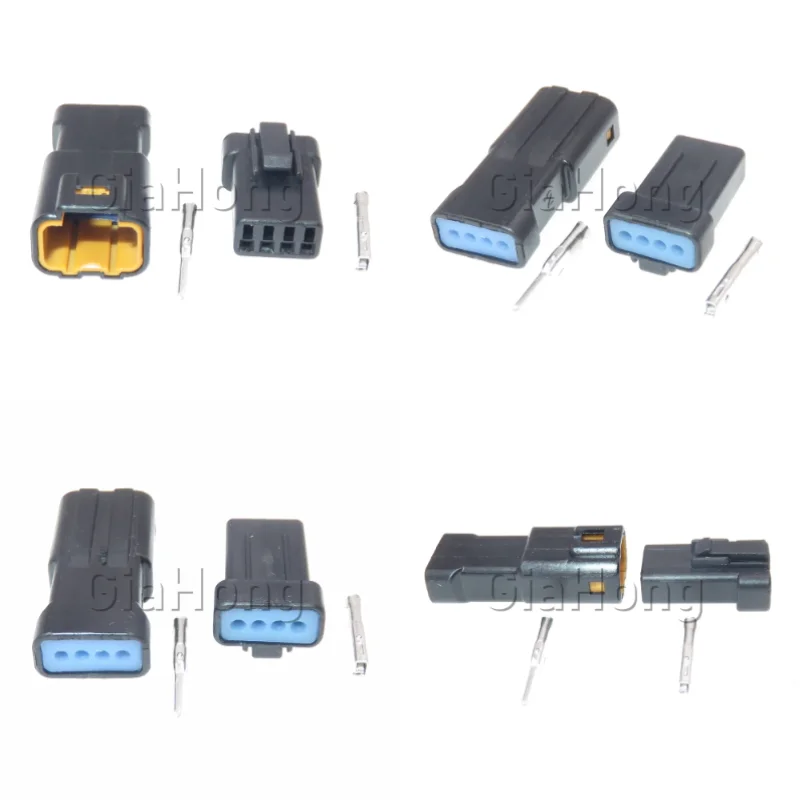 1 Set 4 Ways 04R-JWPF-VSLE-S Auto Socket 04T-JWPF-VSLE-S AC Assembly Car Male Female Docking Wiring Connector Automobile Parts
