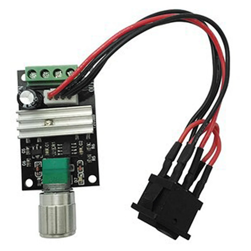 Motor Speed Controller Module 6V 12V 24V 28V Governor Switch Drive Module Adjustable Speed Regulator PWM Motor Speed Controller