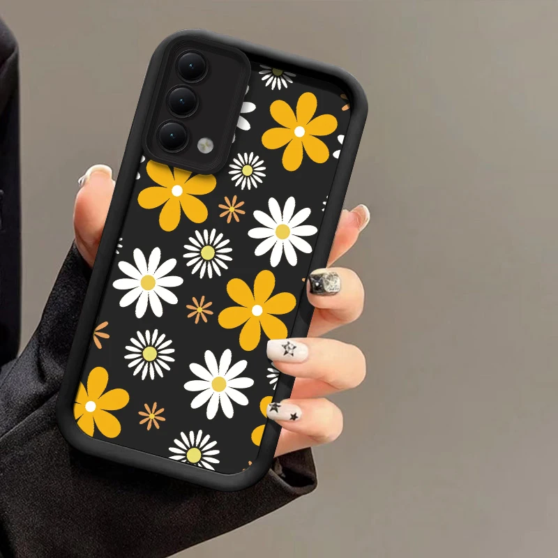 حافظة لهاتف انفينيكس تكنو كامون 40 30 برو سبارك 20C 20 10 Pro 6 Go 2024 2023 2022 Pova 7 غطاء نمط الزهور