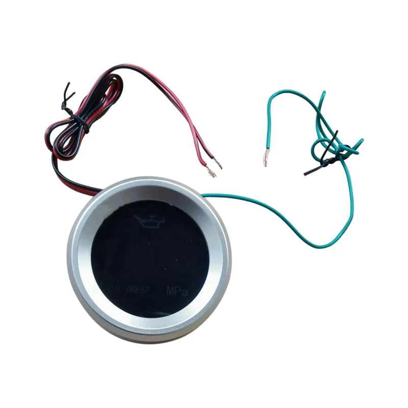 

Portable 52Mm Oil Pressure Gauge Car Digital Meter LED Display Without Sensor Round Digital Oil Gauge