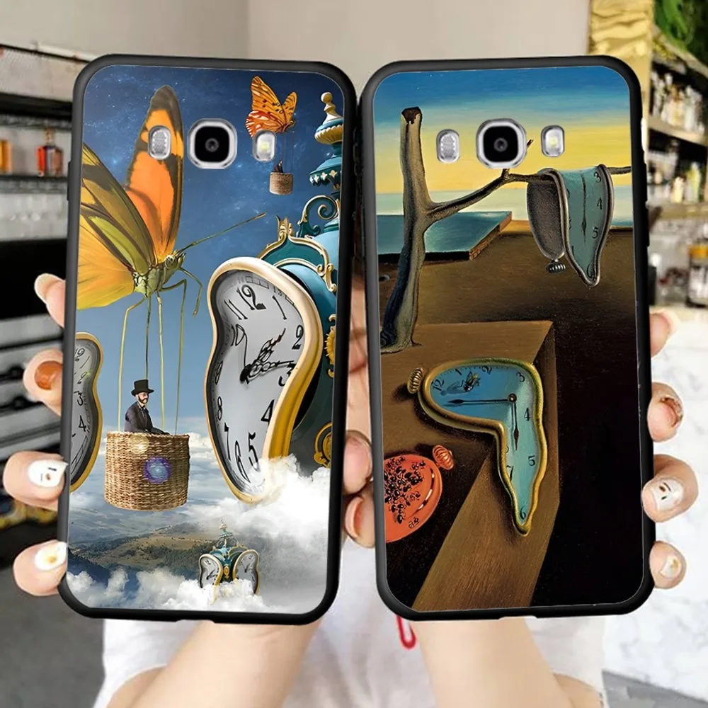 S-Salvador D-Dali Painting Phone Case For Samsung J 7 plus 7core J7 neo J6 plus prime J6 J4 J5 Mobile Cover