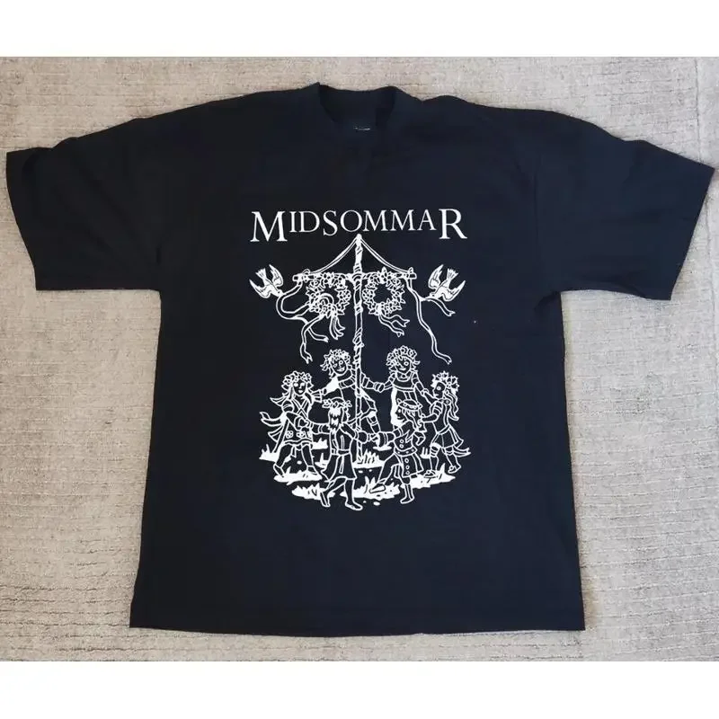 Midsommar Ari Aster A24 Folk Horror Movie T Shirt Full Size S 5Xl