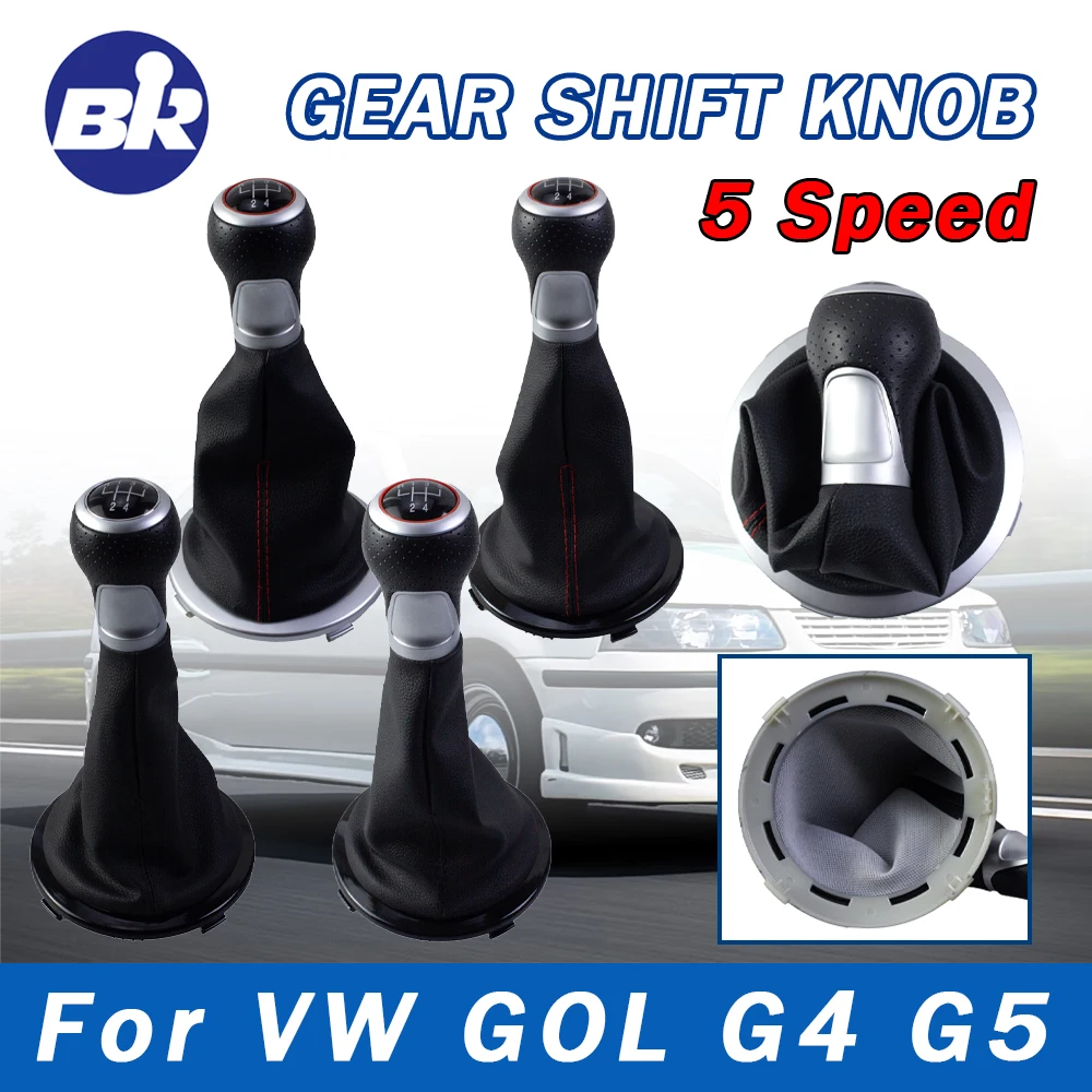 Acessórios para carro capa de botão de mudança projetada para carros manuais de 5 velocidades serve para GOL G4 para modelos G5 com instalação fácil de usar