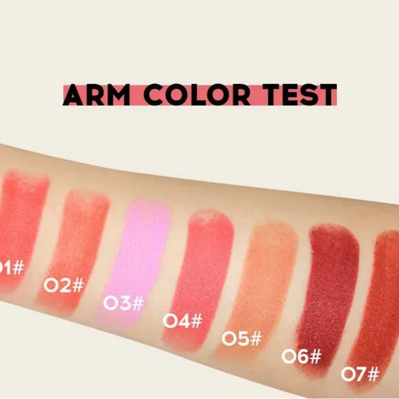 Fard in stick cremoso multi-colore Trucco a lunga durata Impermeabile Semplice High-End Labbra Guancia Tinta Fard rosa idratante ad alto pigmento