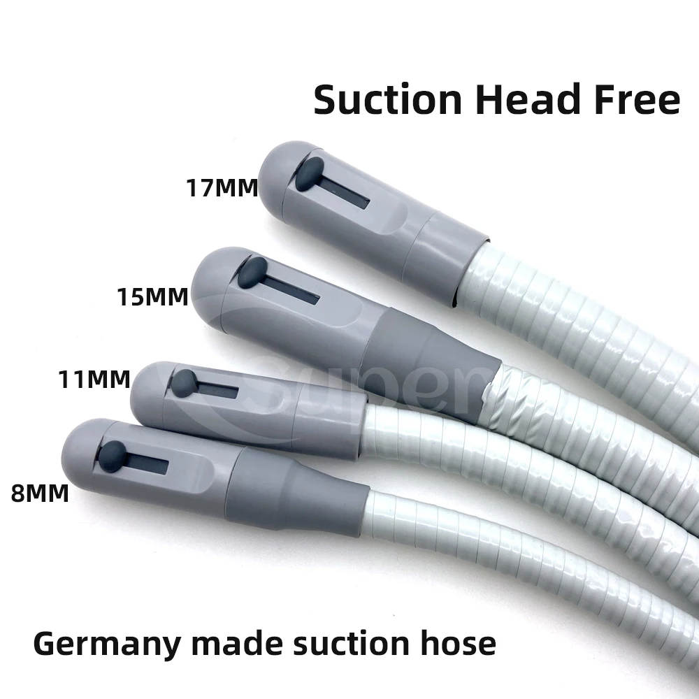 Dental Strong Suction Tube Hose Pipe & Dental Weak Suction Handle Saliva Swivel For Dental Unit Adjustable Suction Valve