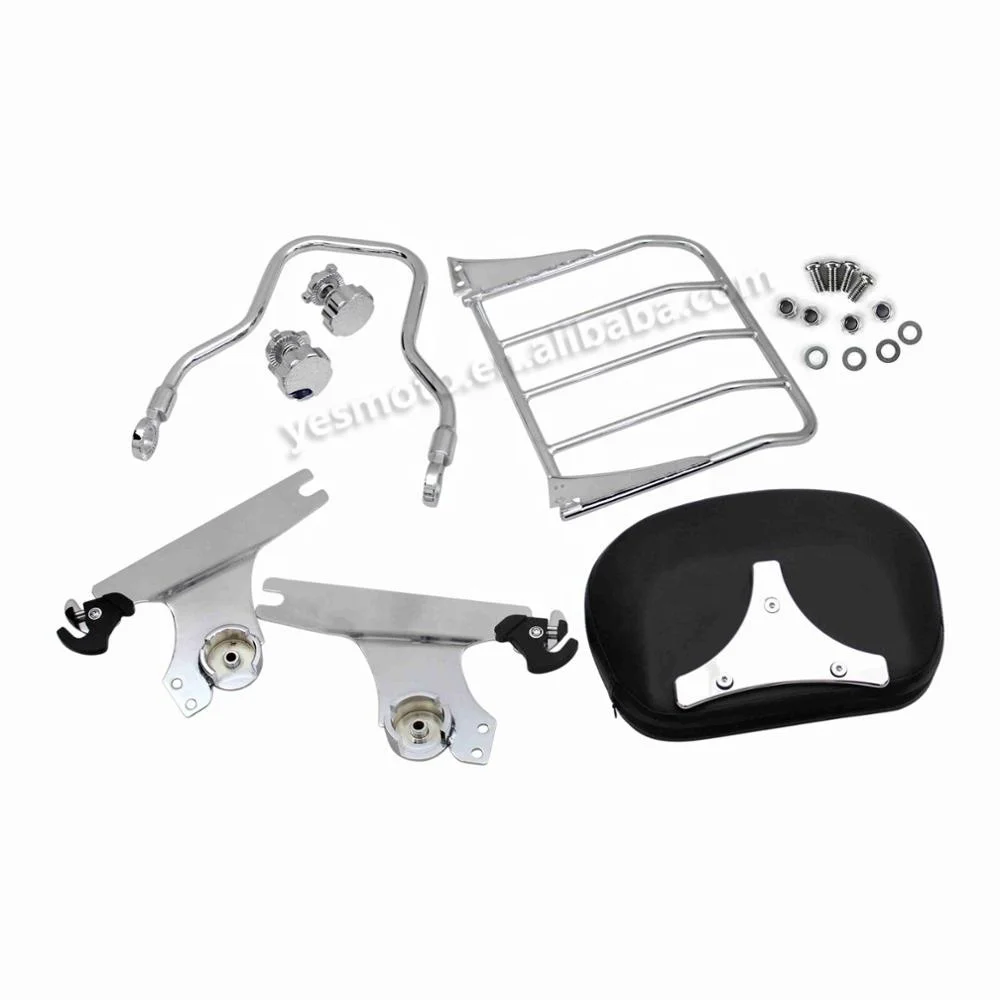 Factory Supply Motorcycle Sissy Bar  Rear Backrest for Harley Softail Deluxe FLSTN 2005-2015 Motorcycle Backrest