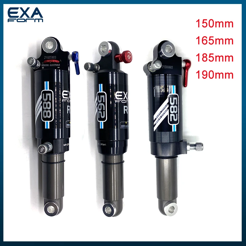 KS EXAform 588RL 582RL 562R for Mountain Bike scooter Air Shock Absorber  Air Chamber Damping Adjustable MTB Rear Shock