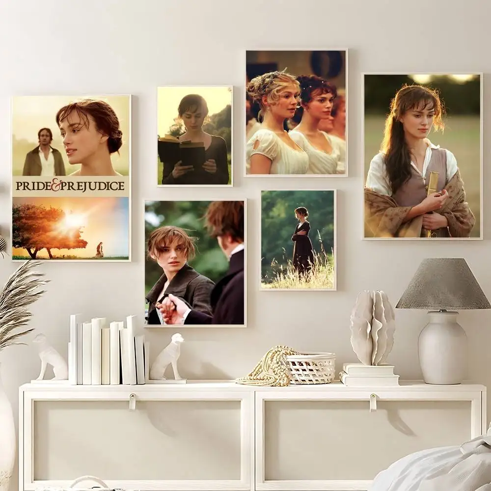 الكبرياء والتحامل المشارك صورة حائط لوح رسم الفن ديكور المنزل طباعة لغرفة المعيشة ديكور