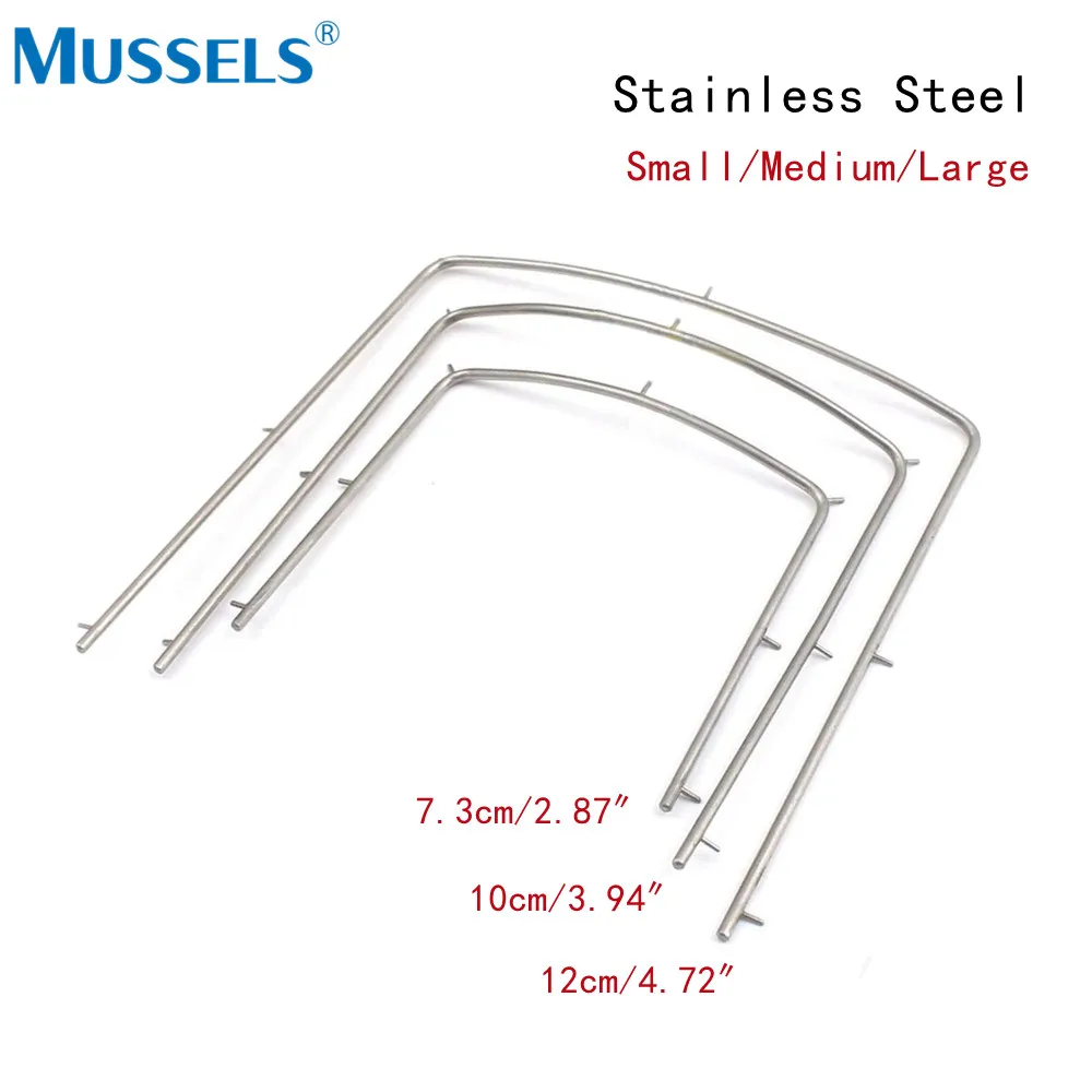 Tandheelkundige Rubber Damhouder Frame Roestvrij Staal Chirurgische Klemmen Endodontist Tandheelkunde Kliniek Instrument Autoclavable Mondopener