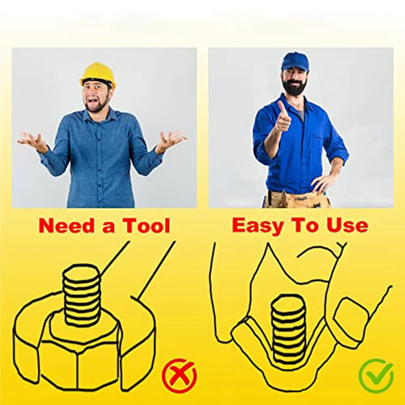 

Versatile Stainless Steel Wing Nut Kit with Washer, Metric Thread Wing Screw