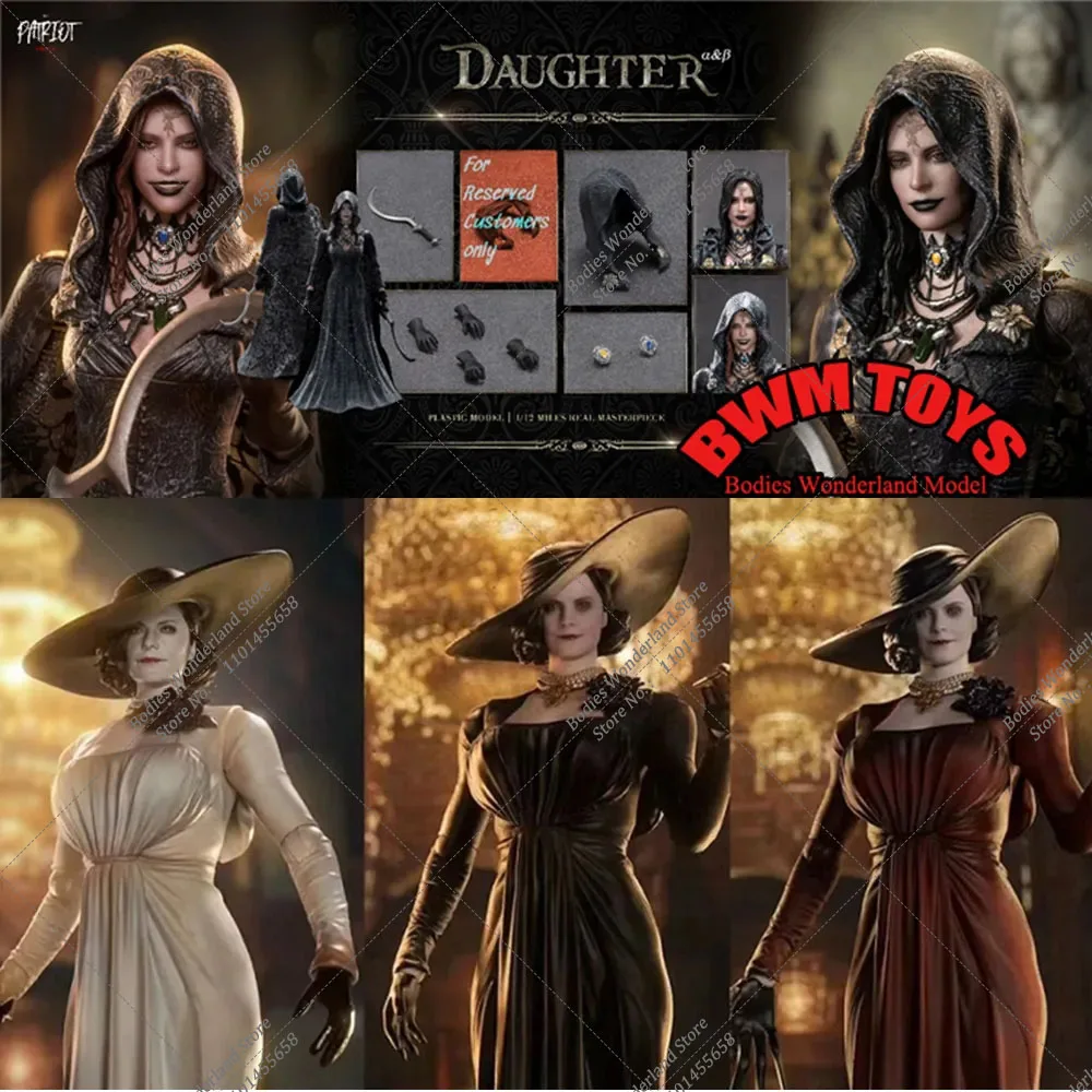 

PATRIOT studio 1/12 Scale The Vampire Countess Alcina DAUGHTER Bela Daniela Cassandra 6 inches Female Action Figure Model