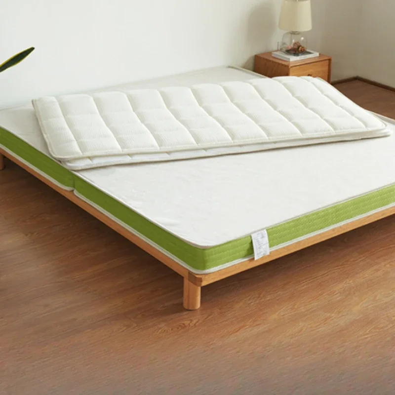 Colchão dobrável moderno de látex, colchão duplo de designer para quarto infantil, móveis para casa