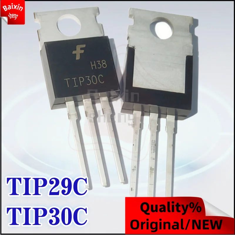 

10PCS 100% quality TIP29C TIP30C TO-220 power transistor