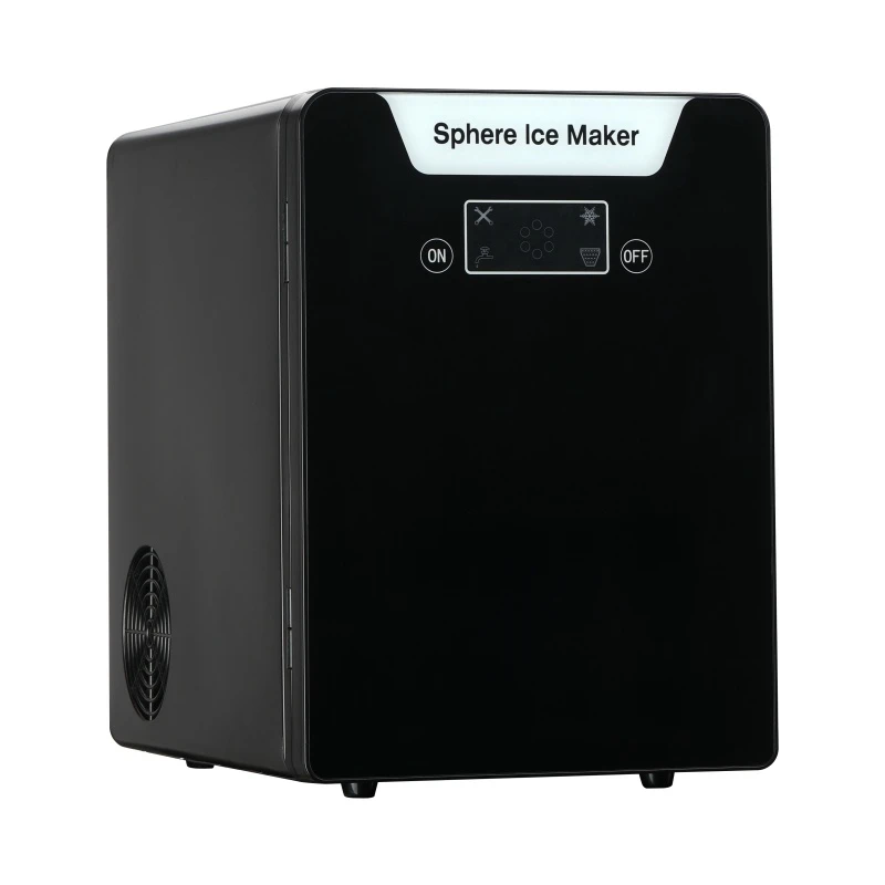 

Dual Voltage Fast-Generating Ice Sphere Machine Stainless Steel Body 3.5kg Ice Storage Electric for Use