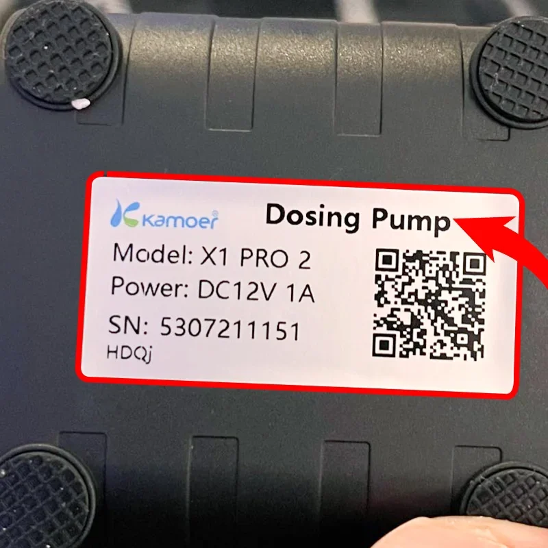 Kamoer Dosing Pump X1 Pro 2 V2 Titration Aquarium MicroPump Bluetooth Wifi App Fish Tank Aquarium Pump Nutrient Droplet Pump