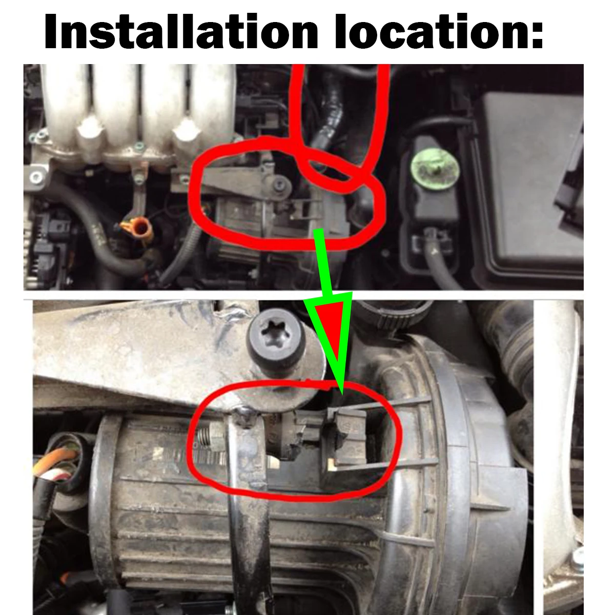 3x FOR Skoda Fabia 6Y Octavia 1U 1Z Superb 3U Secondary Air Pump Retaining Mount Buffer Stop Bracket