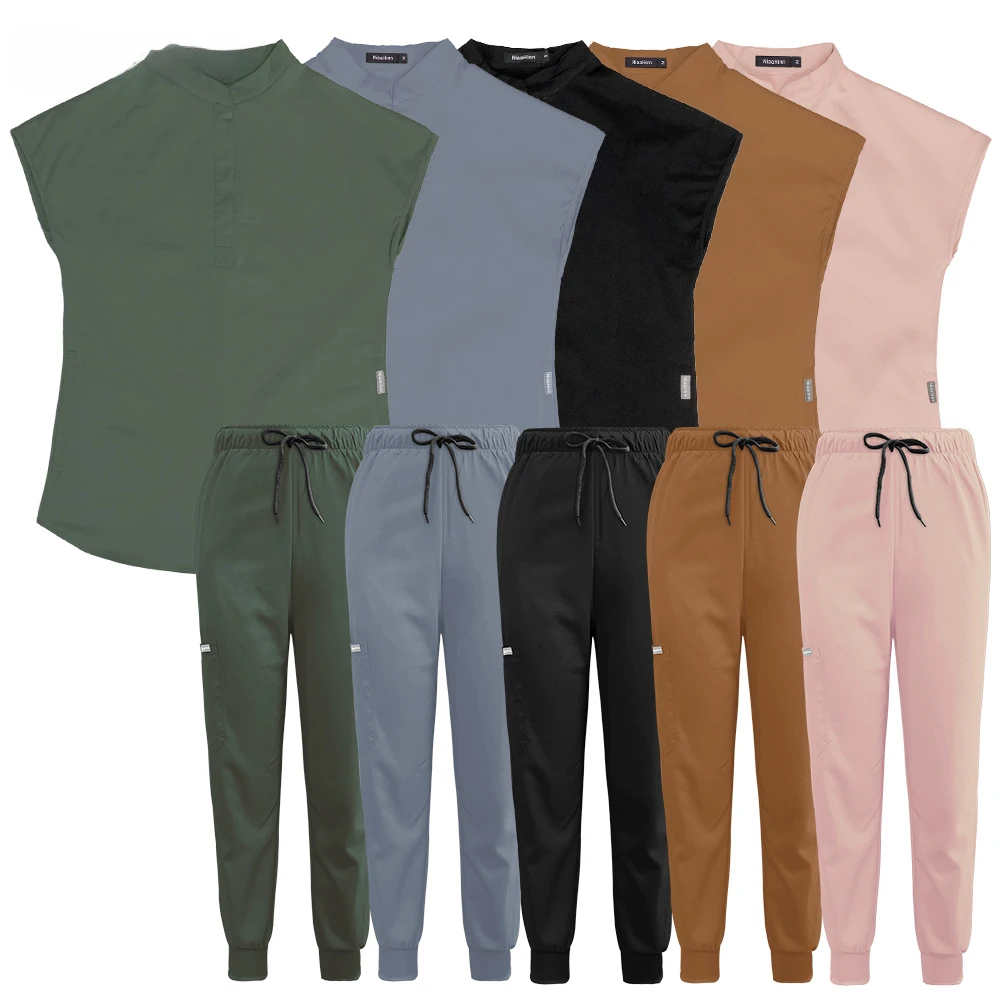 High Quality Scrub Uniform Jogging Pant Pet Grooming Doctor Work Clothes Health Care Medical School Accessories Nursing Workwear