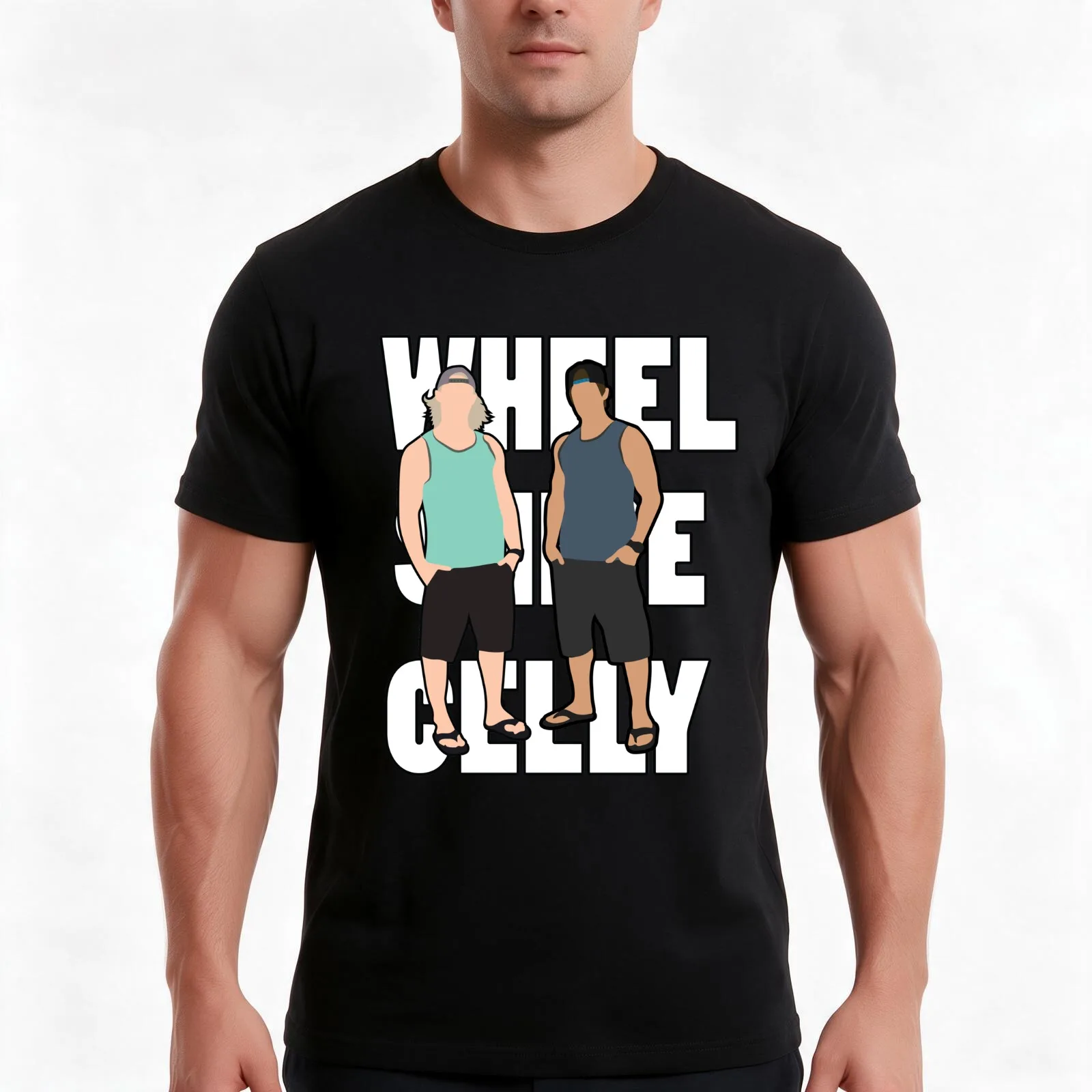 Reilly and Jonesy Wheel Snipe Celly Letterkenny T-Shirt Summer Casual Cotton Tee Oversized Streetwear Tops Unisex Men Women