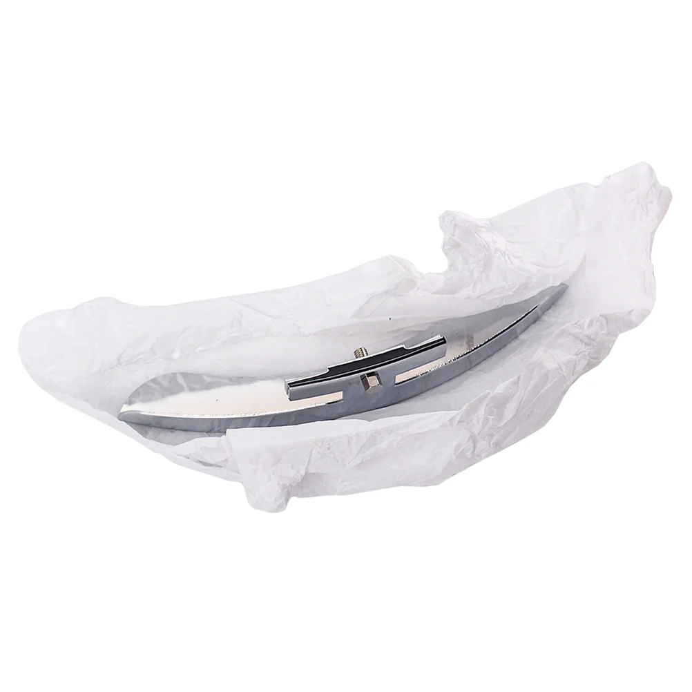 

Guard Plate Banjo Rest Single Leg Armrest Part Chrome Guitar for Open Back Silver Parts and Accessories