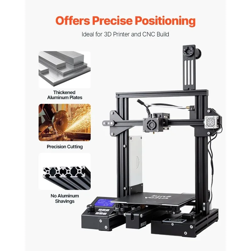 4 قطع 39.4 بوصة (1000 مم) فتحة T 2040 بثق ألومنيوم بأكسيد السكك الحديدية الخطية