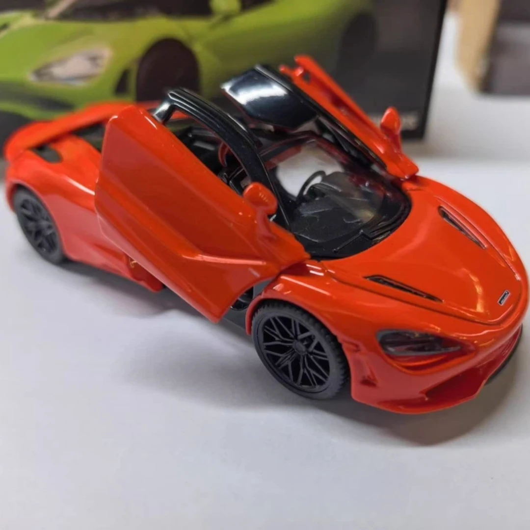 新しい Tsc 1:43 マクラーレン 750s 合金車モデルシミュレーション超走行玩具車絶妙な詳細車モデルコレクションホリデーギフト
