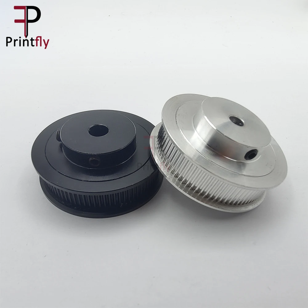 Printfly 2GT 80 Teeth GT2 Timing Pulley Bore5/6/6.35/8/10/12/14mm For Width6/10mm Voron 3D Printer GT2 80Teeth Timing Belt Pully