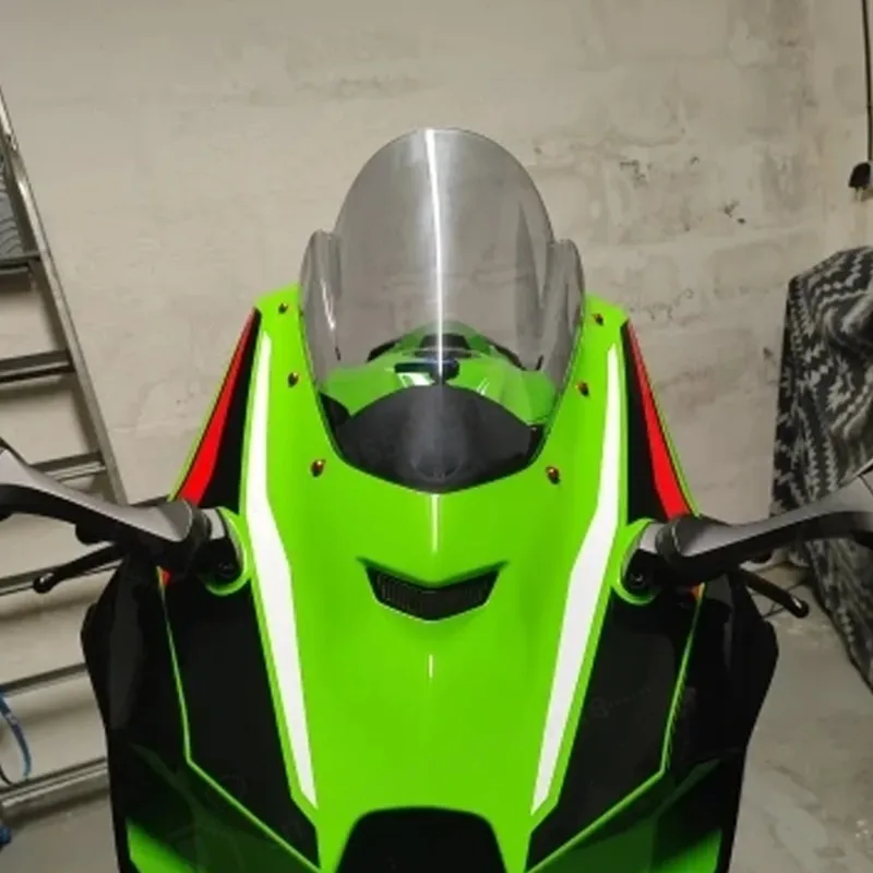 ZX 10R ZX10R/RR ZX-10R 2021 2022 2023 2024 2025 Motorcycle Windshield WindScreen Double Bubble Wind Deflector
