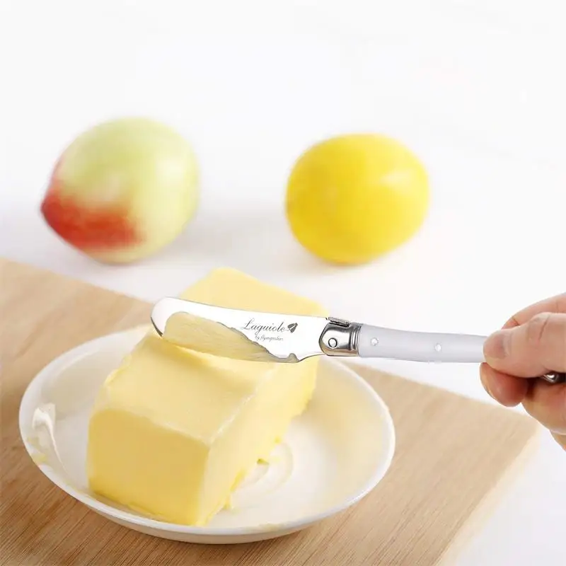3-10pcs Laguiole Cheese Spreaders Stainless steel Butter Knives Cheese Slicer Bar Restaurant Tools Kids Cutlery Xmas Gift