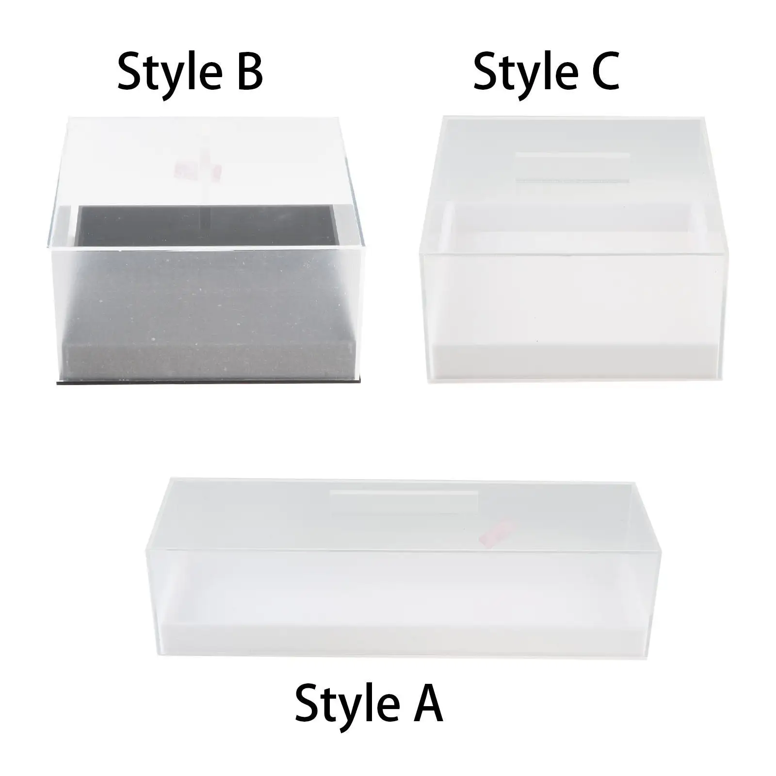 Acrylic Pastry Display Case Bread Box Organizer Bakery Display Case Rectangular Bread Bin for Coffee Shop Baking Accessories