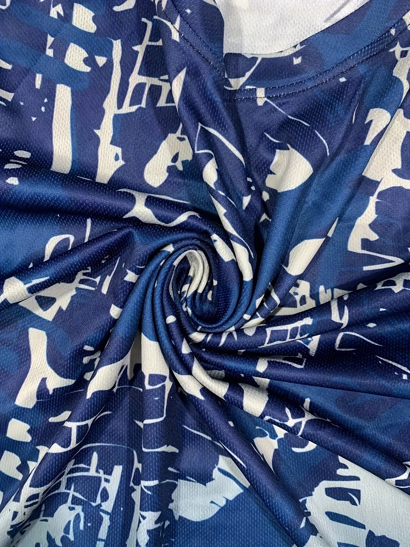 قميص رجالي مطبوع عليه رسومات المحيط بأكمام طويلة يسمح بالتهوية سريع الجفاف وممتص للعرق وأكمام طويلة لصيد الأسماك والمشي لمسافات طويلة في الهواء الطلق #4