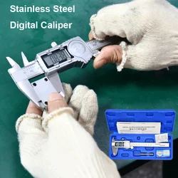 Digital Caliper 150mm Electronic IP54 Waterproof Metal Vernier Caliper Measuring Tools